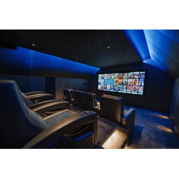 PMMA 15W Fiber Optic Star Ceiling Panels 600*600mm For Moon Shooting