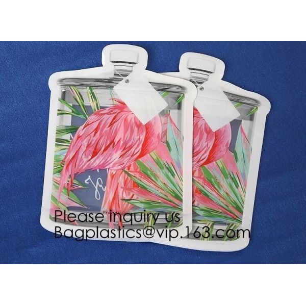 Buy Custom Printed Mason Jar Stand Up Zip Lock Pouch Snack Food Packaging Bag,PE Storge Bag Kitchen Refrigerator Food Sealed at wholesale prices