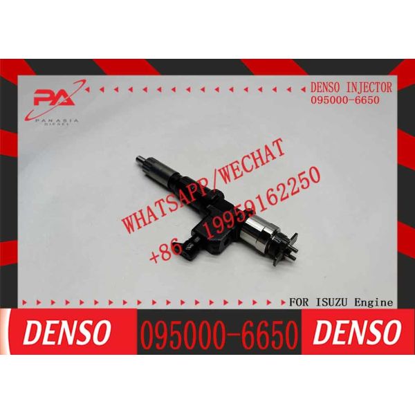 High Performance Diesel Injector 095000-6650 Common Rail Fuel Injetor 8-98030550