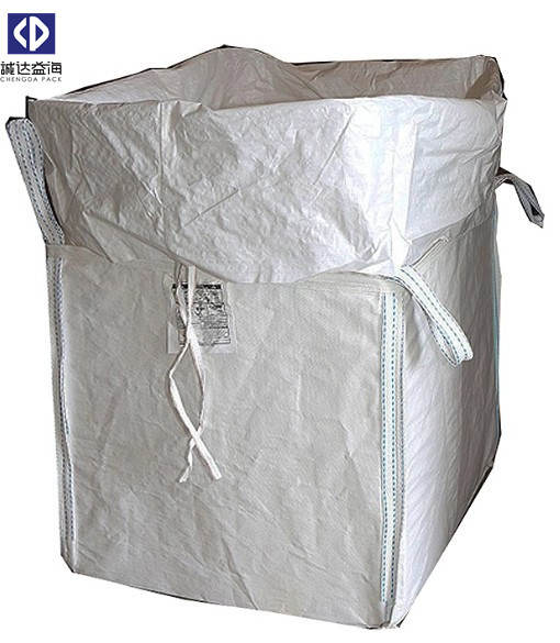 Buy Popular PP Super Sacks / 1 Ton Super Sacks Bags 4 Panels With Side Seam Loops at wholesale prices