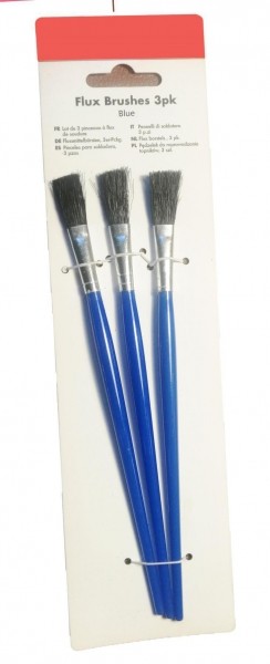 Flux Brush Plastic Handle plumbing tools Set Bristle Plastic Length 195mm