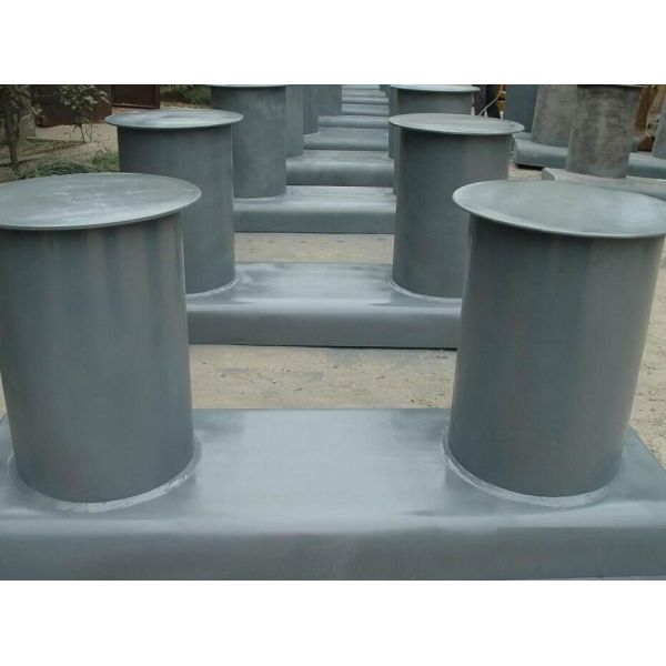Buy Sheaves Dia 60mm ZG230 500T Casting Mooring Bollards at wholesale prices