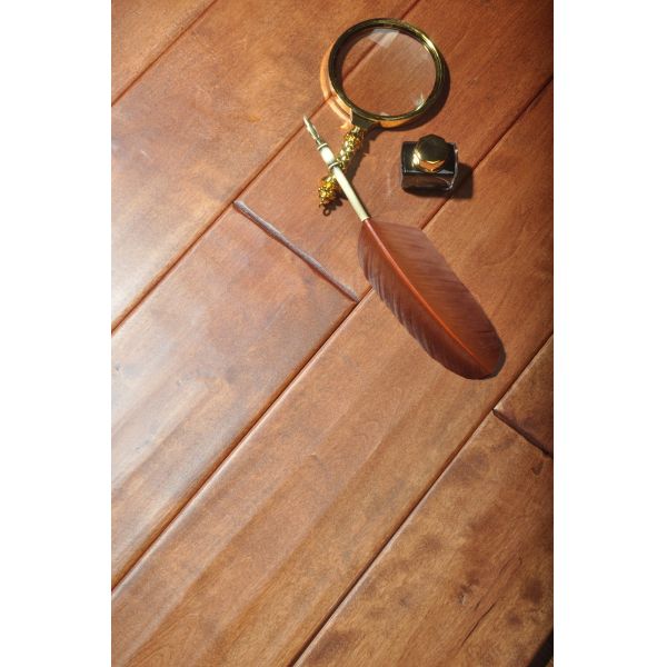 Buy Birch Solid Flooring .handscraped Surface,UV lacquer at wholesale prices