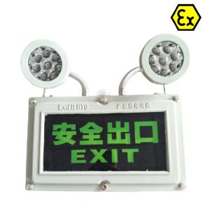 ATEX Safety LED Explosion-Proof Exit Light RoHS approved for hazardous Zone1
