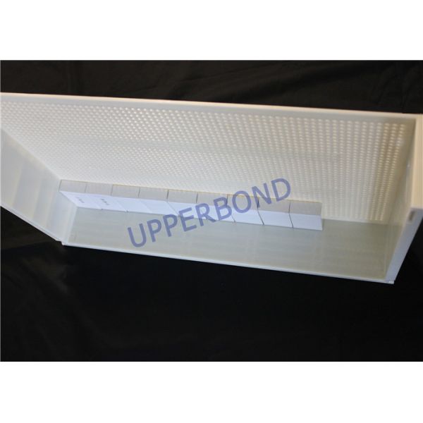 Yellow Cigarette Loading Tray , Tobacco Machine Loading Tray Customize