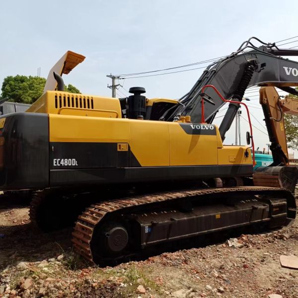 Volvo EC480 Used Excavator with 225 kw and 2.2M³ Bucket Capacity in Good Condition