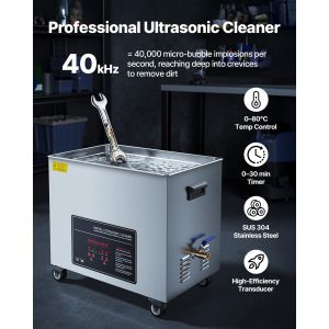 50L Ultrasonic Cleaner, Professional Ultrasonic Cleaner Machine with Cleaning