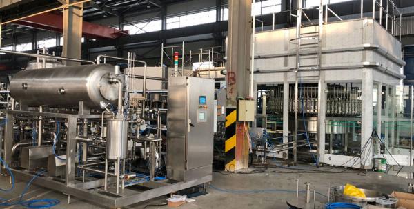 CSD Beverage Making Machine With 16C Filling Technology For Big Capacity Sparkling Water