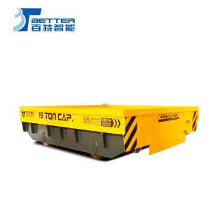 Easy Operated Electric Trackless 360 Degree Turning Battery Transfer Cart