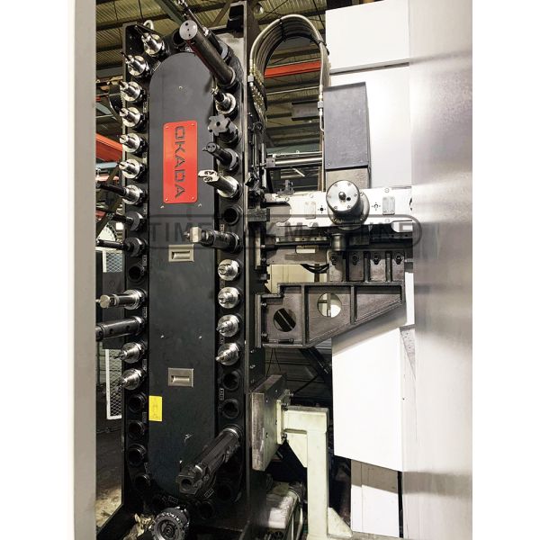 24 Tool Magazine Capacity High Precision Four-axis CNC Horizontal Machining Center