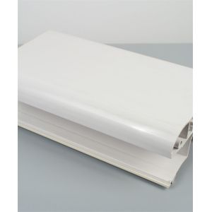 UV Resistant PVC Channel Extrusion Customized Profile Plastic