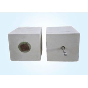High Heat Insulating Fire Brick Purging Plug And Seat Block At Refining Ladles