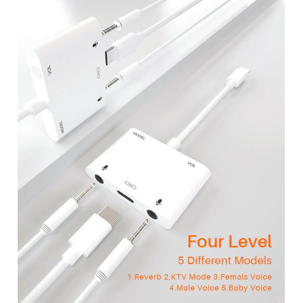 3 In 1 OEM USB OTG Cable Adapter Support PD USB Type C OTG Adapter