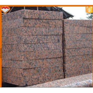 Office Building Maple Leaf Red Granite For G652 Pave Stone