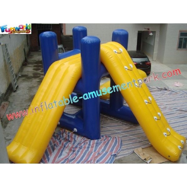 Buy 0.9mm Durable PVC Tarpaulin Inflatable Boat Toys Sports Slides for Pools,Lake,SEA at wholesale prices