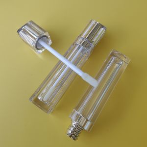 Square Empty Lip Gloss Tubes Gold Containers 100PCS 3ml