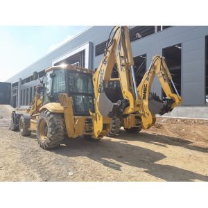 Hydraulic Mechanical Transmission Snsc 388 Outrigger Backhoe Excavator Loader