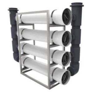 5um 40 Inch Single FRP Filter Housing For Seawater Desalination Industry