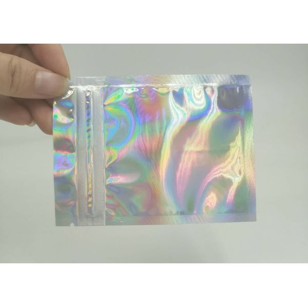 Custom Printing Aluminum Foil Bags Plain Color SGS Certificated For Cosmetic