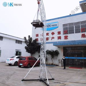 9M Speaker Tower System with Aluminum Stage Truss and 6082-T6 Light Truss