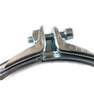 Modular Galvanized Pipe Clamps Pipeline Transportation System With Epdm Inner