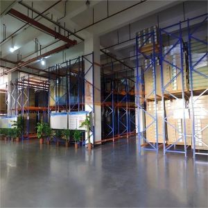 Industrial Double Deep Pallet Rack Beam Types 1 Layer-5 Layer With Electrostatic