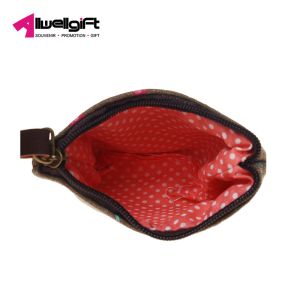 Pastoral Style Canvas Coin Pouch