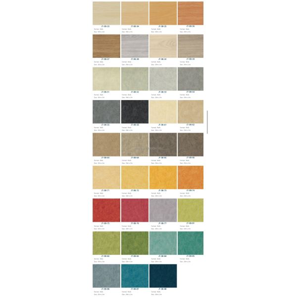 Relle Heterogeneous Vinyl Flooring 2mm Fireproof Commercial Vinyl Roll Flooring