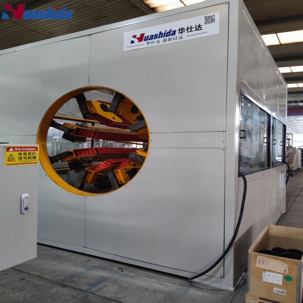 HDPE Jacket Pipe Machine with Vacuum Calibration Technology for Pre-Insulated Pipe Production Line