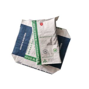 3 Layer Valve Paper Bags For Gypsum Customized Size And Printing Large Capacity