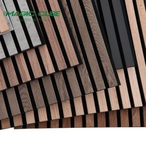 Hot sales polyester acoustic panel wood acoustic panels soundproofing material