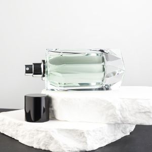 Non Spill 70ml Glass Jar Polished Cylindrical Glass Bottle