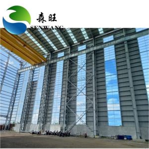 Long Span Structure Steel Engineering Building Galvanized Or Painted Steel Frame