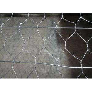 High Tensile Strength Reinforced Gabion Wire Baskets Double Twisted