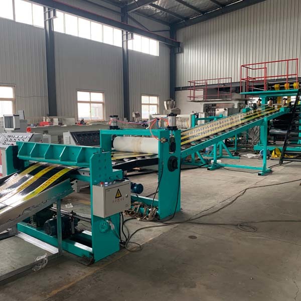 Buy 3mm Cable Warning Tile LDPE Plastic Board Making Machine at wholesale prices