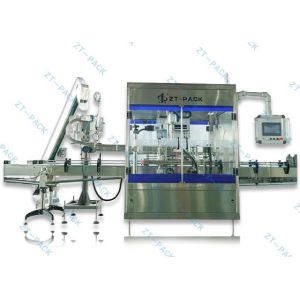 50hz Pick And Place Capping Machine 0.8mpa 2500bph Oil Bottle Sealing Machine