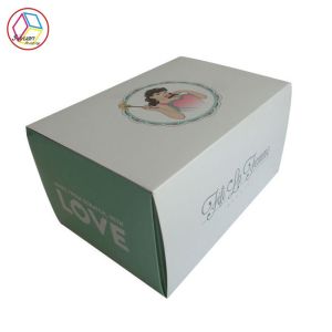 Food Safe Grade Paper Cupcake Boxes , Cupcake Packaging Boxes