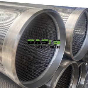 Continuous Slot Opening Wire Wrapped Screen With High Abreaction Resistance