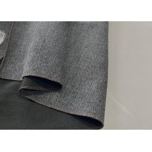 Breathable Chenille Sofa Fabric , Polyester Textured Chenille Upholstery Fabric