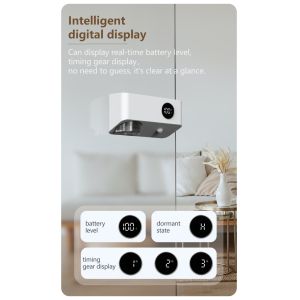 HOMEFISH Aroma Scent Essential Oil Diffusers Intelligent Fragrance Machine 40ml