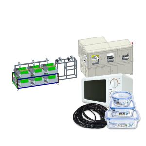 Dia 250mm O Ring Making Machine Cutting Sticking Multi Station