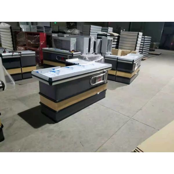 Stainless Steel Supermarket Checkout Counter TGL For Convenience Store OEM