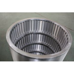 China Rounded Corner Industrial Sieve Screen for Paper Industry with Customized Hole Size on sale