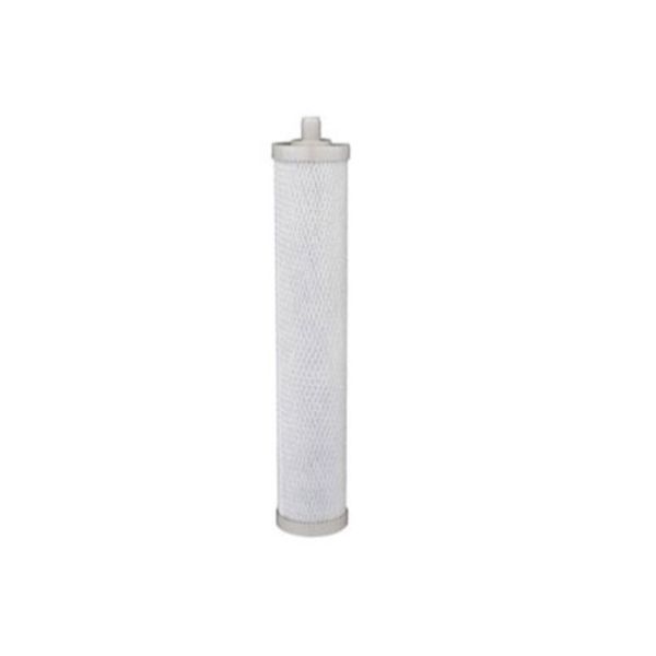 High Filtration Precision Plug In Sintered CTO Filter Cartridge , Dia 4.5" Length 10" / 20"