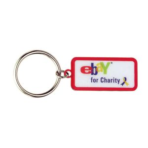 Personalized Copper Stamping Key Chain, Nickel Plating Promotional Keychains