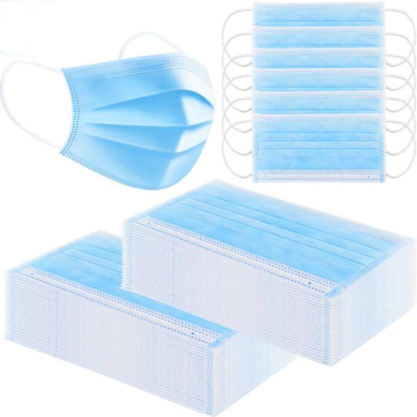 Buy Professional Disposable Face Mask  For Hospital Operation Doctor 17.5×9.5cm at wholesale prices