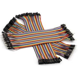 15cm Male To Male 40 Pin Solderless Breadboard Jumper Wires