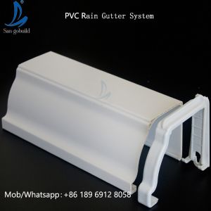 Buy cheap Roofing Materials Whosale PVC Rain Gutter Malaysia/Philippines/Kenya from wholesalers