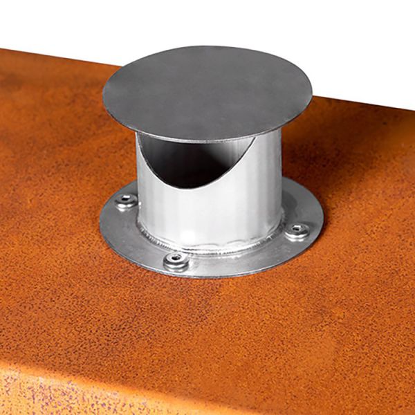 Outdoor Fireplace Corten Steel Wood Burning Fire Pit GN-FP-510