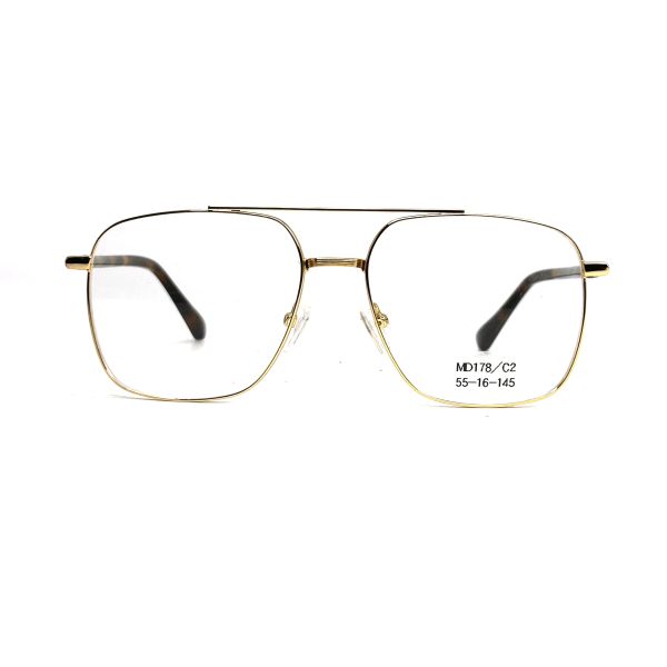 Round Metallic Optical Frames Customized for Your Perfect Fit Glasses Facory